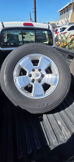 Stock toyota rims and tires
