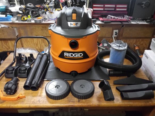 ridgid nxt 6 gallon shop vac