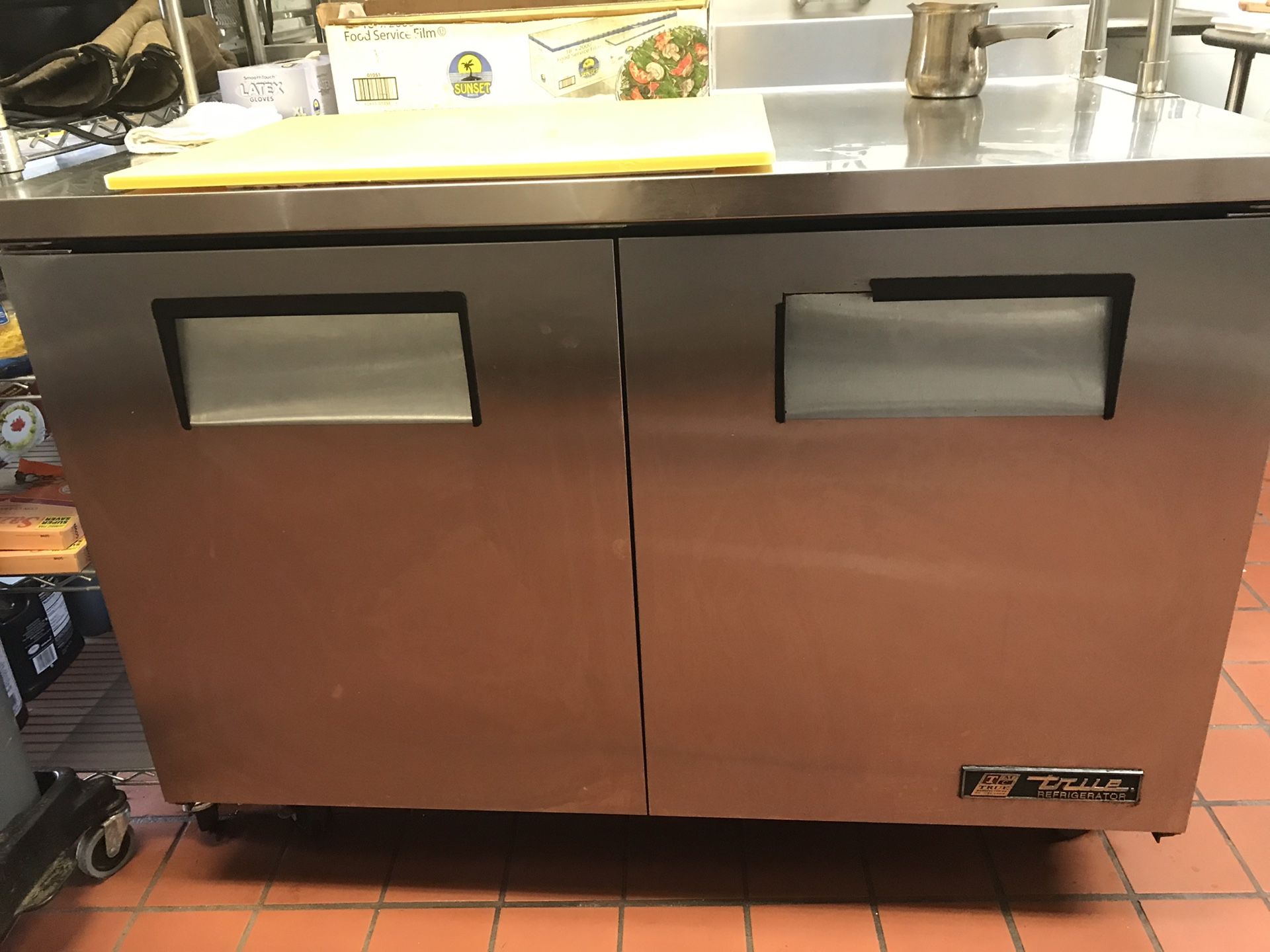 Commercial fridge! Good condition normal wear