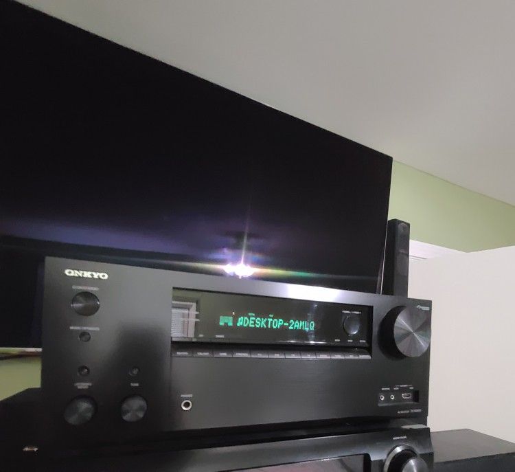 Onkyo TX-NR656. 4K 7.2-channel home theater receiver