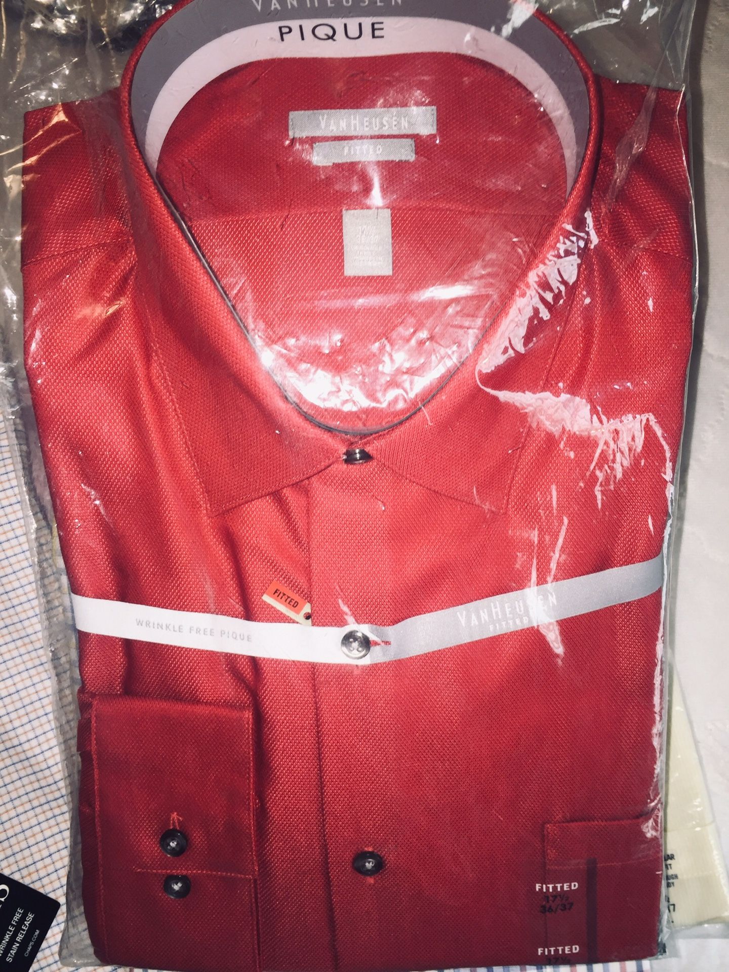 New big/tall dress shirts 36/37/38 sleeves đź‘” s