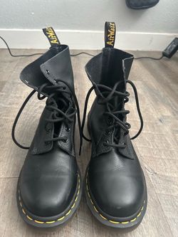 Dr. Martens Air Wair Black Leather Boots