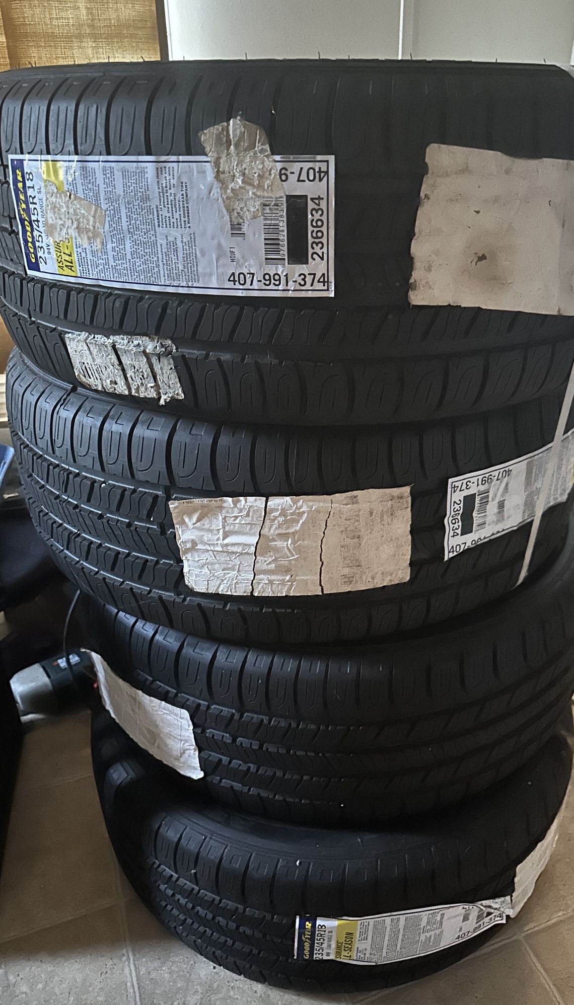 4 Brand New Tires 