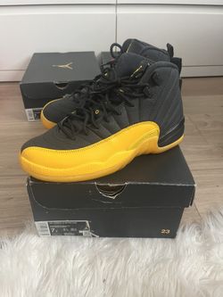 Jordan 12 Retro university gold sz 7