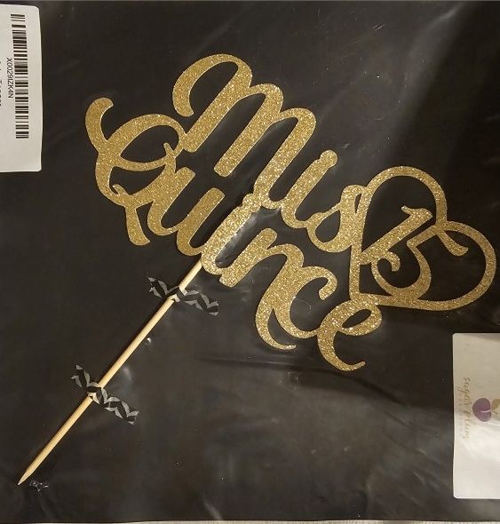 (NEW) MIS QUINCE CAKE TOPPER