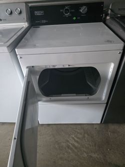 Maytag Commercial Electric Dryer White