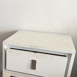 Free Modern White Nightstand - Serious Inquiries Only!!