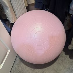 Exercise Ball / Yoga Ball (Pink, Large Size)