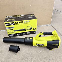 RYOBI 18V HP Brushless Whisper Series Leaf Blower KIT 510CFM