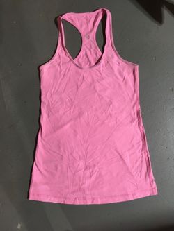 Pink Lululemon Tank Top