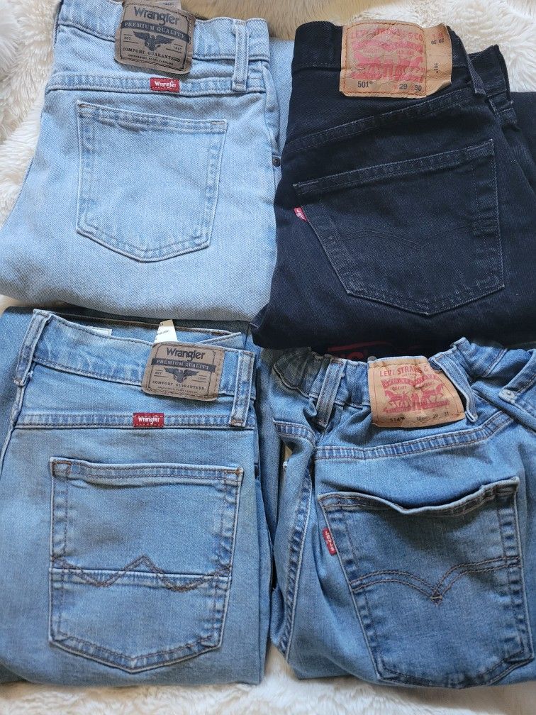 Boys Levi's Jeans Sizes 14 And 16 Regular