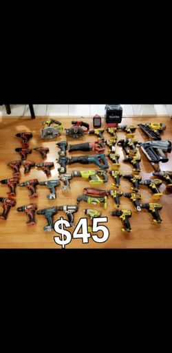 Makita milwaukee dewalt impact drill multi tools 20v 18v