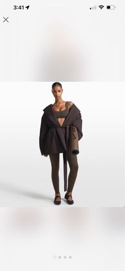 New Nike Skims Wrap Coat