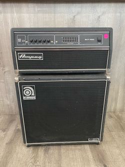Ampeg SVT-450H Bass Amp Head & Ampeg SVT-15E 1x15 Bass Cabinet