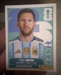 Messi Panini Sticker