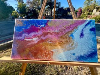 Abstract Acrylic Art