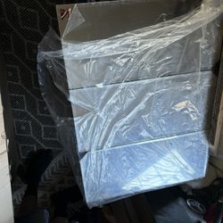 Bathroom, large cabinet new in the box