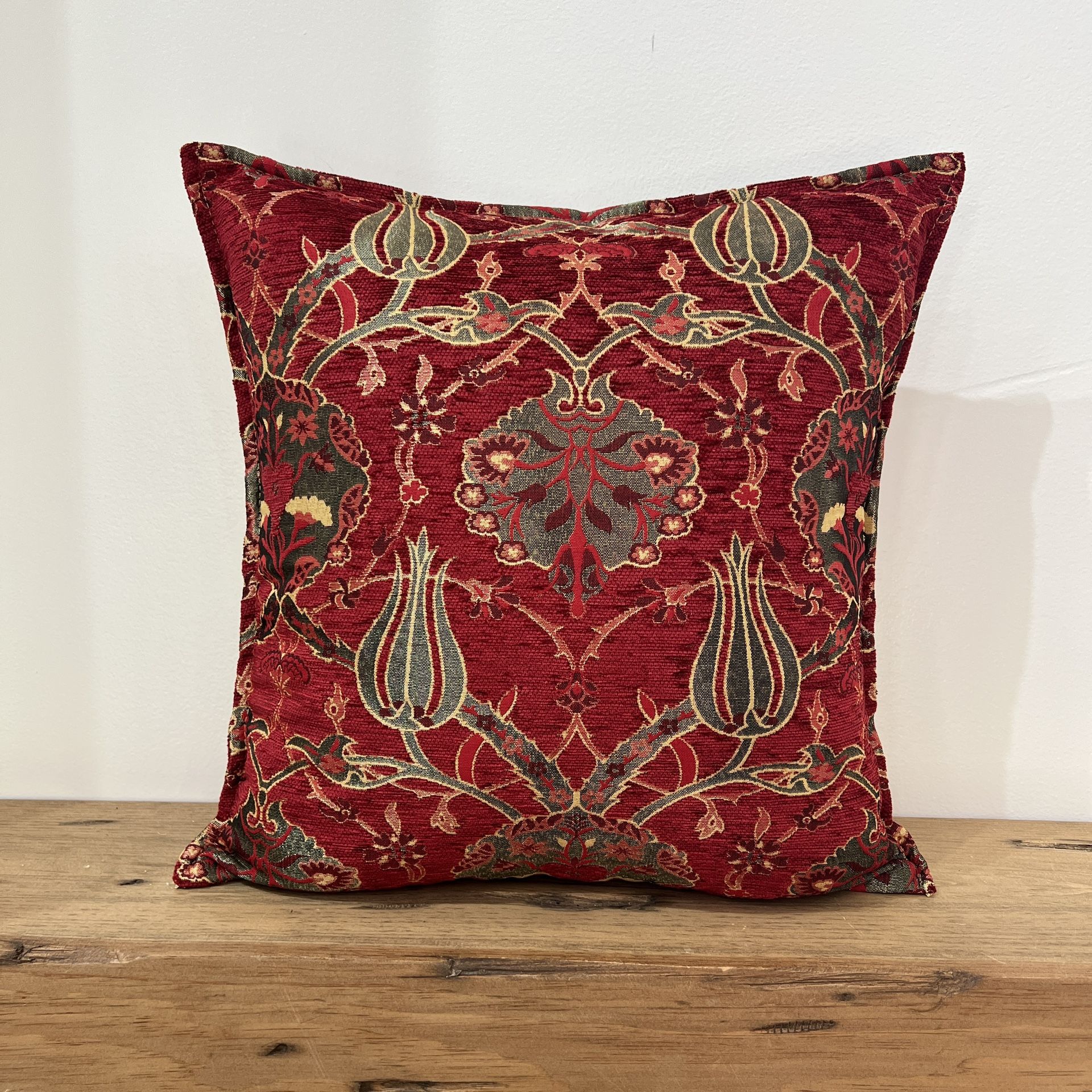 Red Kilim Pillow Cover
