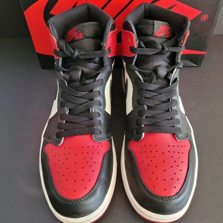 Jordan 1 High Bred Toe Size 9.5