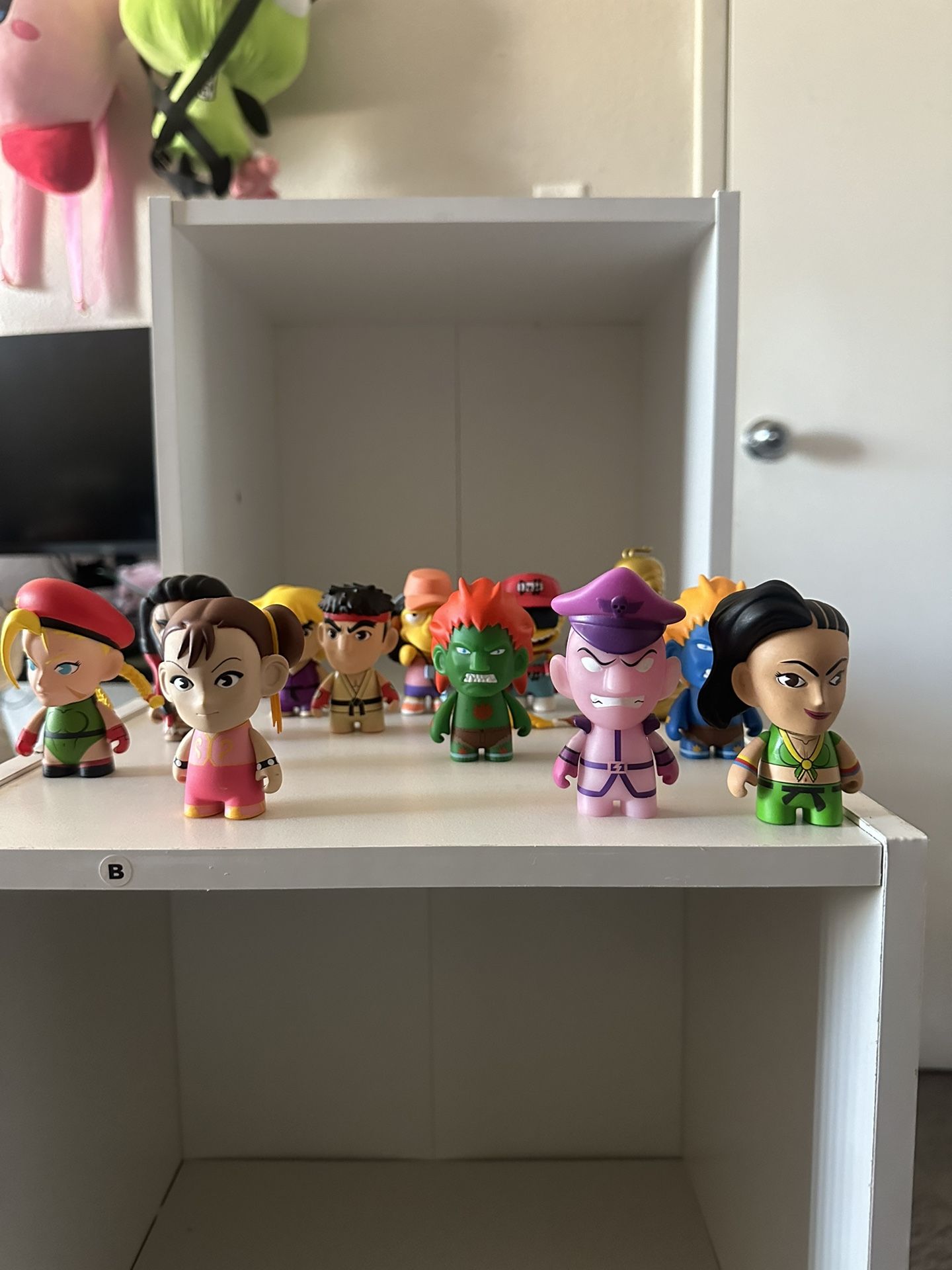 Simpsons And Street Fighter Kidrobot Figures