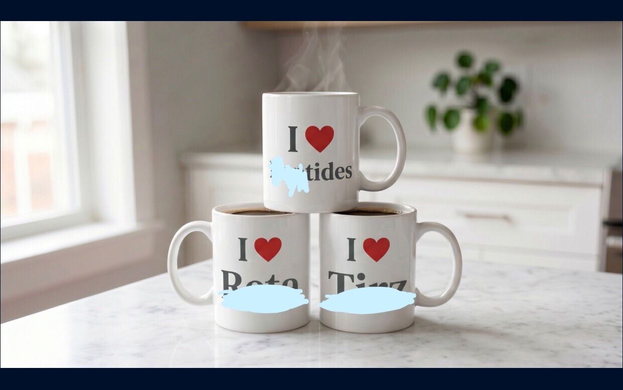 Collectible Tirz, R3ta Cups!