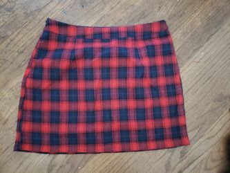 Plaid skirt