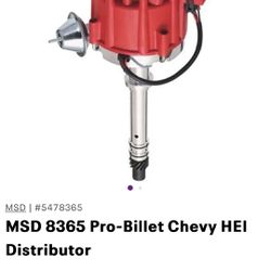 Pro Billet Msd With Clear Red Cap Brand New In Box 