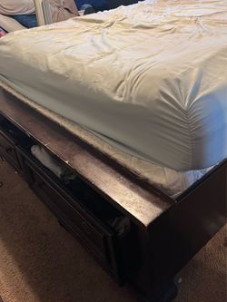 Wood Queen Bed Frame