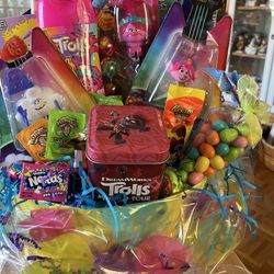 Trolls Easter basket