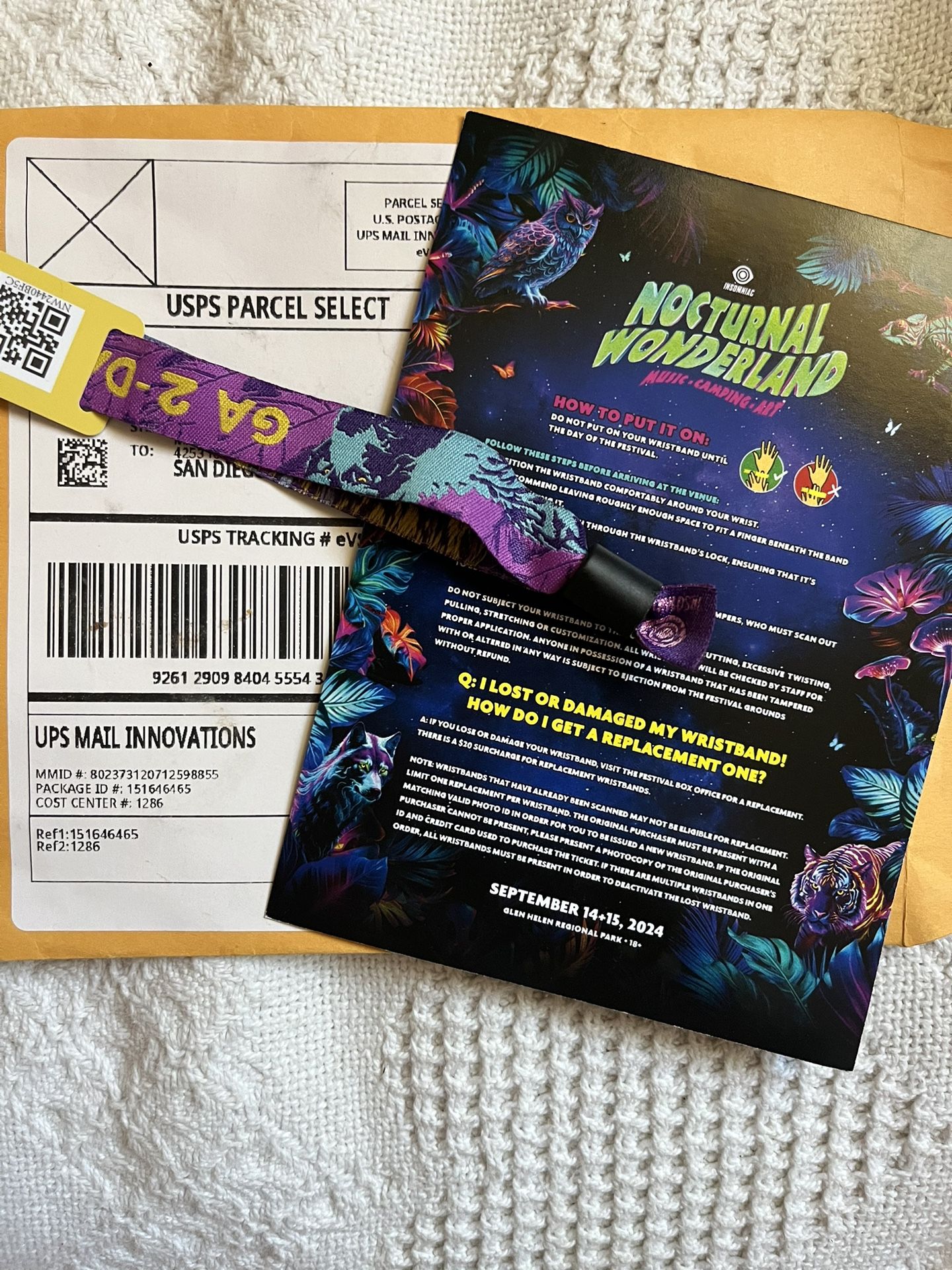 Nocturnal Wonderland Tickets GA