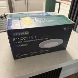 Flat LED Can Lights With Night Light 