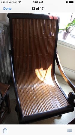 Bamboo chair