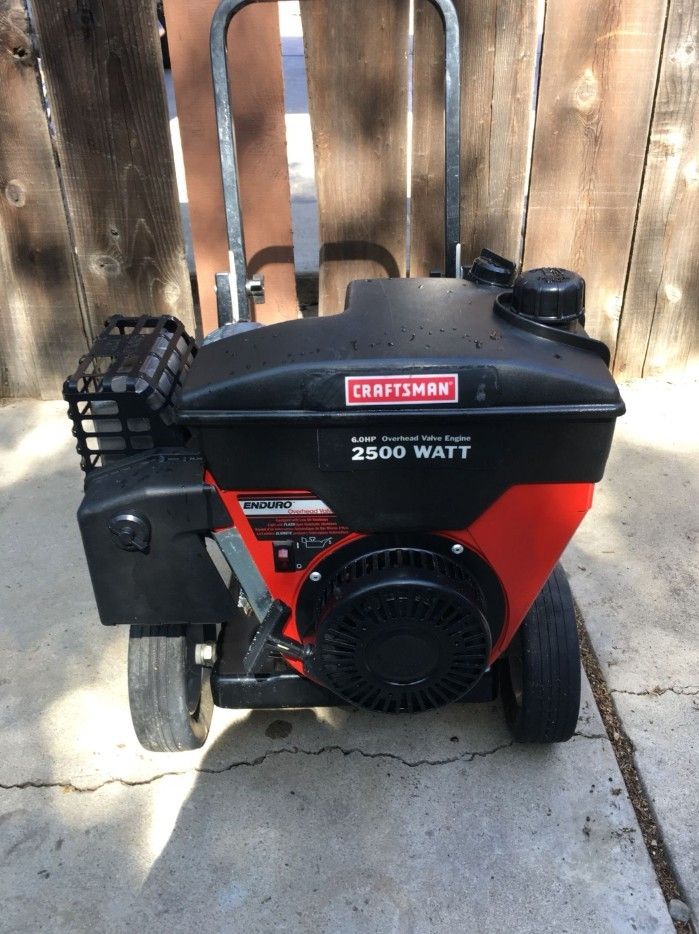 Generator Craftsman !! 2500