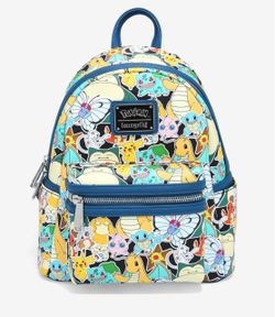 Loungefly Pokémon Sticker Collage Mini Backpack - BoxLunch Exclusive