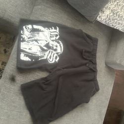 Blue Strips Shorts 2XL