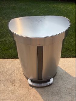 simplehuman Dual Compartment Trash Can + Recycle
