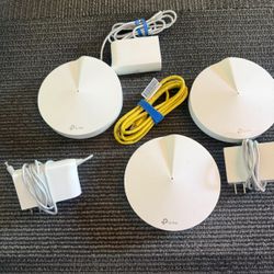 3 TP Link WiFi Extenders