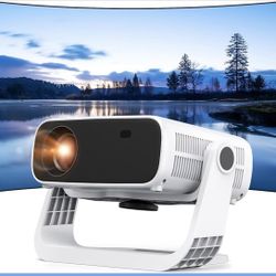 Zdk 2025 Smart Projector with Wifi And Bluetooth - Portable Mini Projector For Home Theater