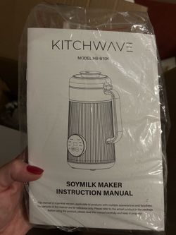 Kitchwave soymilk ( nut) maker