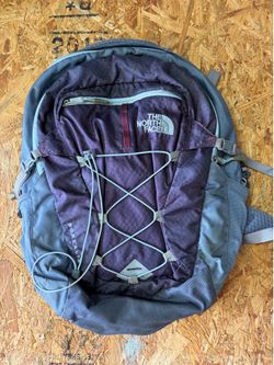 Women's Borealis Backpack in Blackberry Wine/Chambray Blue by The North Face