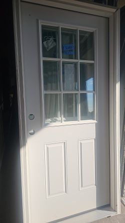 Front Door With Frame.puertas De Metal