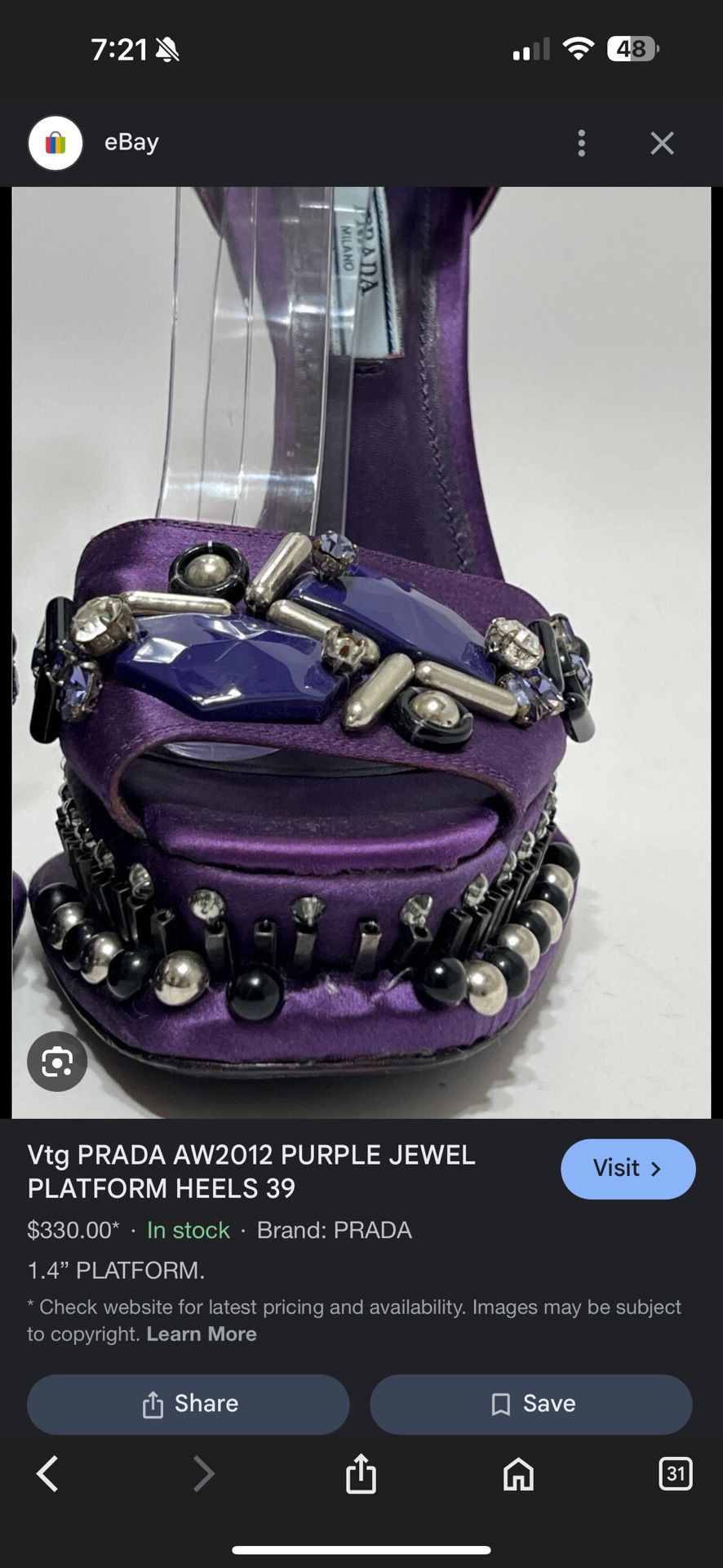 Prada Heels