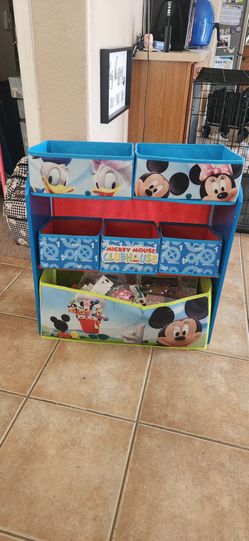 Mickey Mouse toy storage