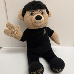 Build a Bear Star Trek Spock Live Long & Prosper 18 inch Plush Exclusive Retired