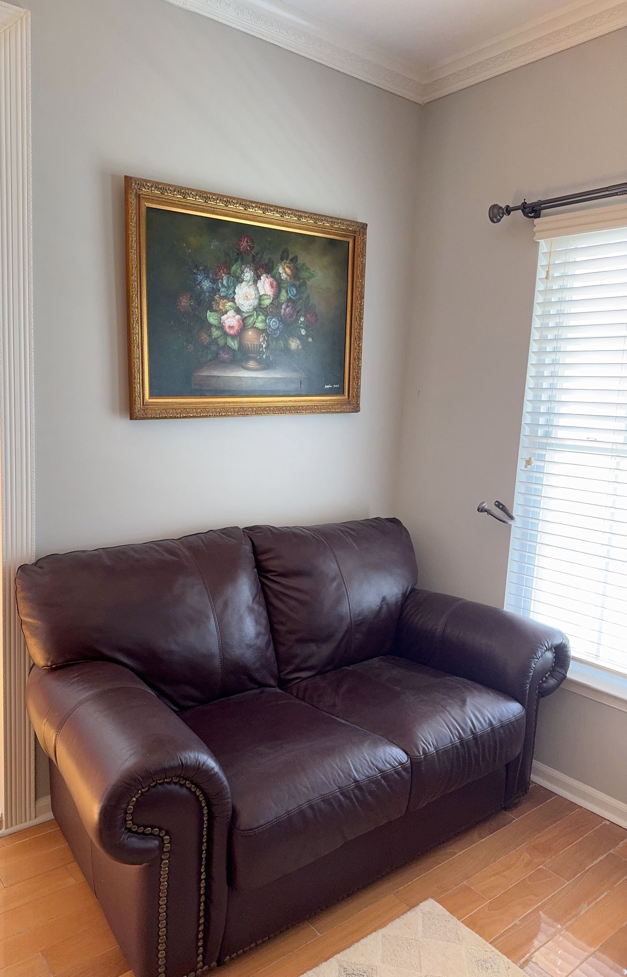 Leather Sofa Set