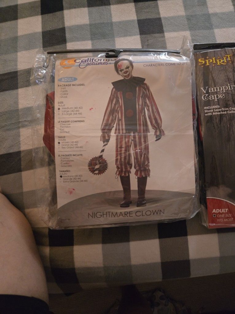 Halloween Castume Clown