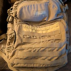 Camelbak Maximum Gear Motherlode Hydration Backpack Coyote Brown USED NO BLADDER