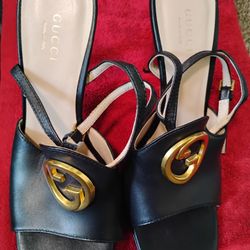 Gucci Heels; Sandals Open Toe Ankle Strap