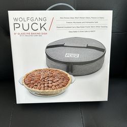 Wolfgang Puck 9” Glass Pie Baking Dish
