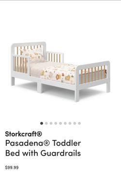 Toddler bed frame with matress NEW